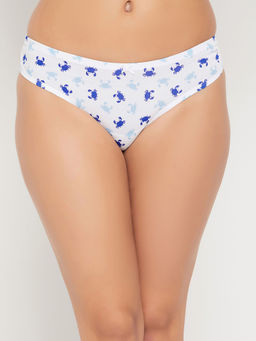 Clovia - Cotton Low Waist Inner Elastic Thong Panty