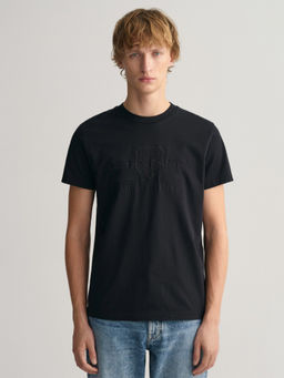 GANT - Round Neck Pure Cotton T-Shirt