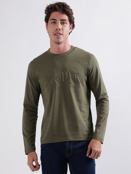 GANT - Long Sleeves Pure Cotton T-Shirt