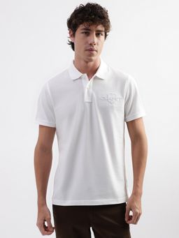 GANT - Polo Neck Pure Cotton T-Shirt
