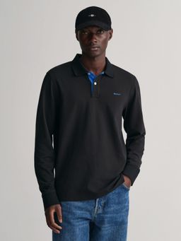 GANT - Long Sleeves Polo Collar Pure Cotton T-Shirt