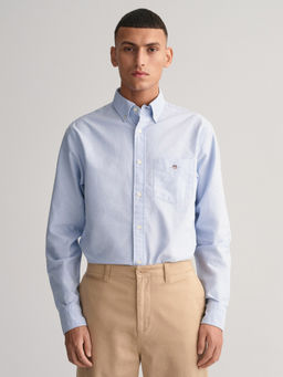 GANT - Button-Down Collar Pure Cotton Casual Shirt