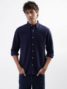 GANT - Button-Down Collar Pure Cotton Casual Shirt