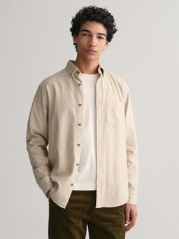 GANT - Button-Down Collar Pure Cotton Casual Shirt