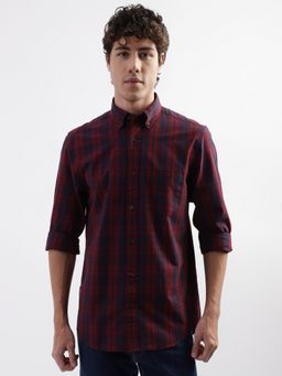GANT - Tartan Checked Opaque Regular Fit Cotton Casual Shirt