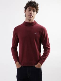 GANT - Turtle Neck Knitted Cotton Pullover Sweater
