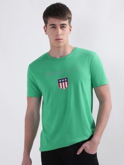 GANT - Round Neck Cotton T-Shirt