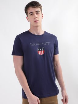 GANT - Round Neck Cotton T-Shirt