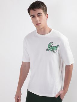 GANT - Men Round Neck Cotton T-Shirt