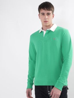 GANT - Polo Collar Long Sleeves Cotton T-Shirt