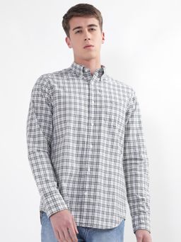 GANT - Classic Tartan Checks Opaque Button Down Collar Cotton Casual Shirt