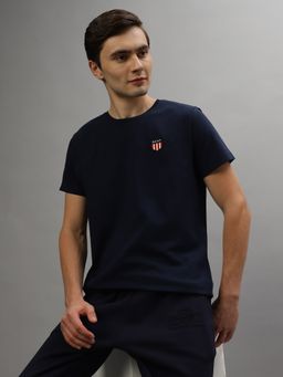 GANT - Short Sleeves Round Neck Pure Cotton T-Shirt