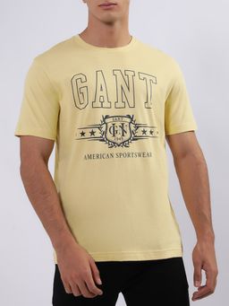 GANT - Typography Printed Cotton T-Shirt