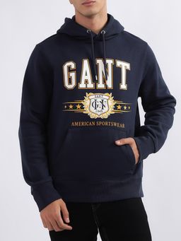 GANT - Printed Hooded Sweatshirt
