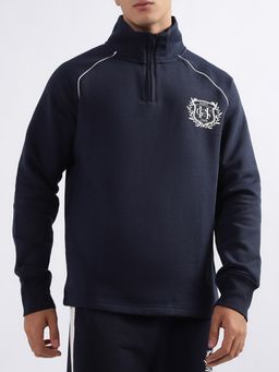 GANT - High Neck Cotton Sweatshirt