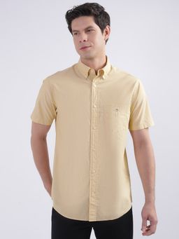 GANT - Spread Collar Opaque Regular Fit Cotton Casual Shirt