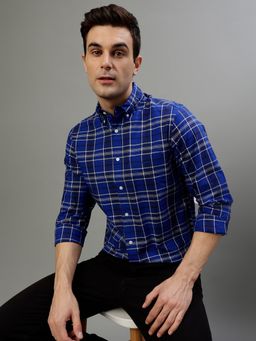 GANT - Tartan Checks Button-Down Collar Cotton Casual Shirt