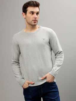 GANT - Round Neck Pure Cotton Pullover Sweatshirt
