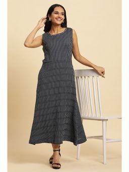 W - Blue Stripes Dress