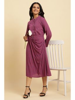 W - Pink Check Dress (Set of 2)