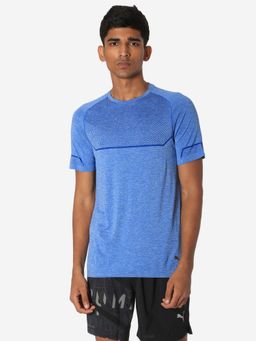 Puma - Energy Evoknit Mens Blue Training T-shirt