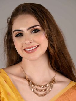 Odette - Women Gold Metal Necklace