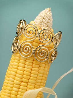 Moedbuille - Gold Brass Gold Plating Statement Bracelet