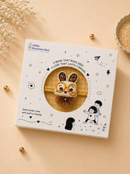 Little Surprise Box - Girls Multi-Color Minimal Kids Rakhi