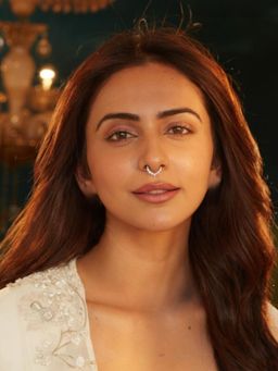 Accessher - Silver American Diamond Adjustable Clip On Septum Ring