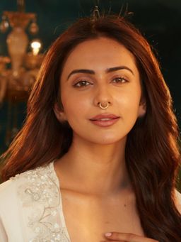 Accessher - Gold Tone American Diamond Adjustable Clip On Septum Ring