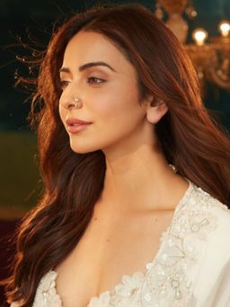 Accessher - Gold Plated Solitaire Adjustable Clip On Nose Pin