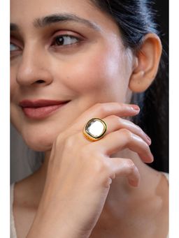 AARSEE OFFICIAL - Classic Polki Ring