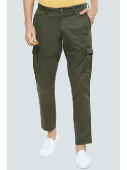 Louis Philippe - Men Olive Trousers