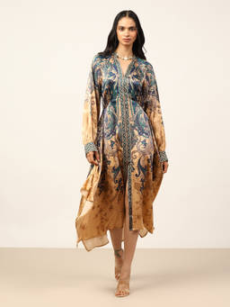 Ritu Kumar - Beige Valerie K Midi Dress