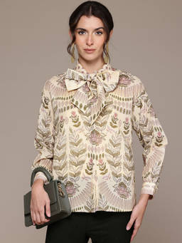 Ritu Kumar - Beige Tisya Shirt