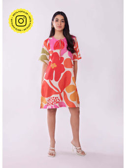 Poppi - Meadow Printed Mini Dress