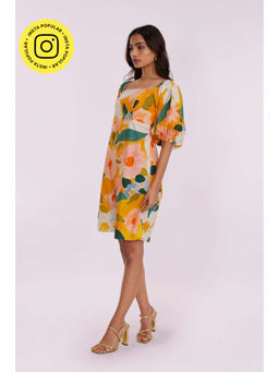 Poppi - Elara Printed Mini Dress