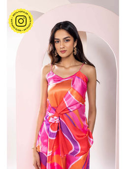 Poppi - Multi-Colour Vibiana Printed Top