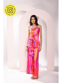 Poppi - Pink Vibranza Printed Co-Ord Set