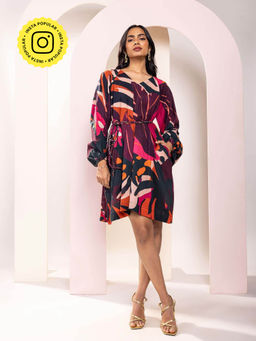 Poppi - Zara Printed Mini Dress