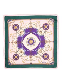 The Tie Hub - Anchor Pink & Purple Pocket Square