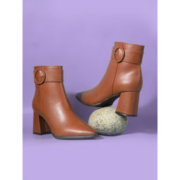 Bata - Women Casual Boots Tan