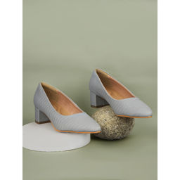 Bata - Women Casual Pump Heels Grey