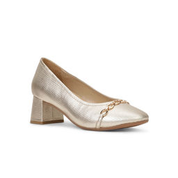Hush Puppies - Women Casual Pump Heels Gold