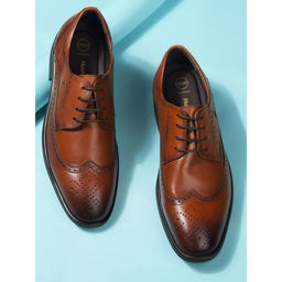 Hush Puppies - Men Formal Brogues Tan