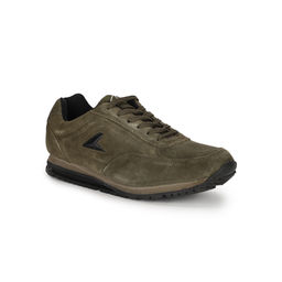 Power - Men Casual Sneakers Olive Green