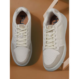 Hush Puppies - Men Casual Sneakers Off White & Beige
