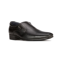 Bata - Men Casual Slip-On Black Loafers