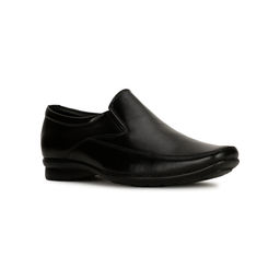 Bata - Men Casual Slip-On Black Loafers