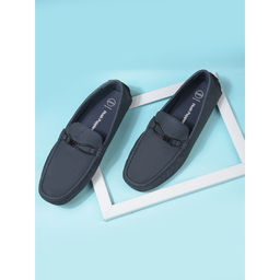 Hush Puppies - Men Casual Loafers Navy Blue